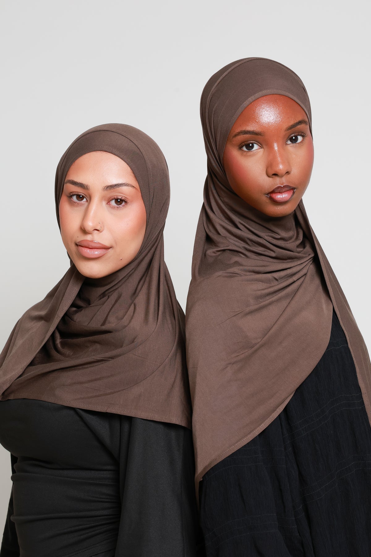 Deep Woody - Bamboo Jersey Hijab