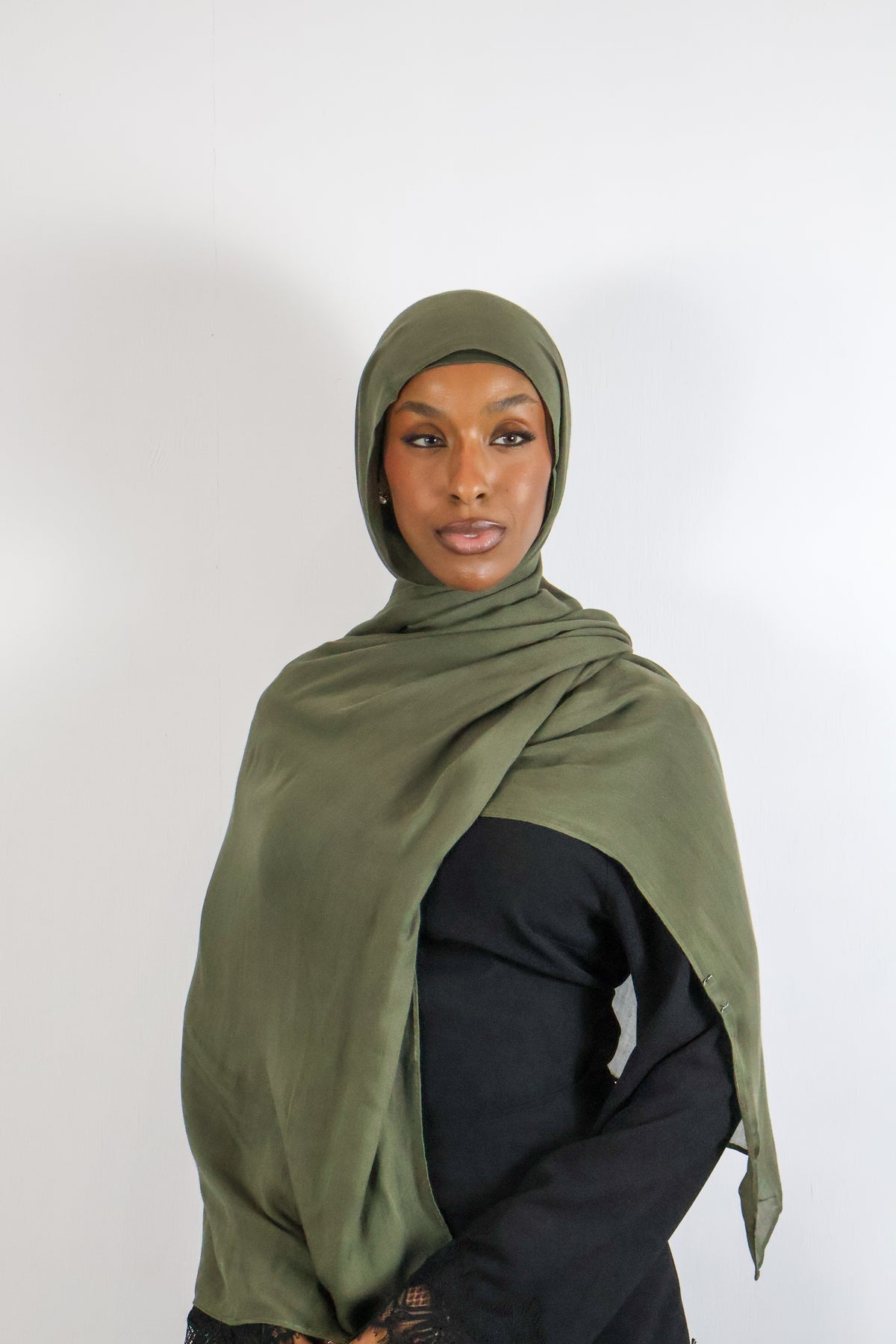 Army - Modal Hijab Set