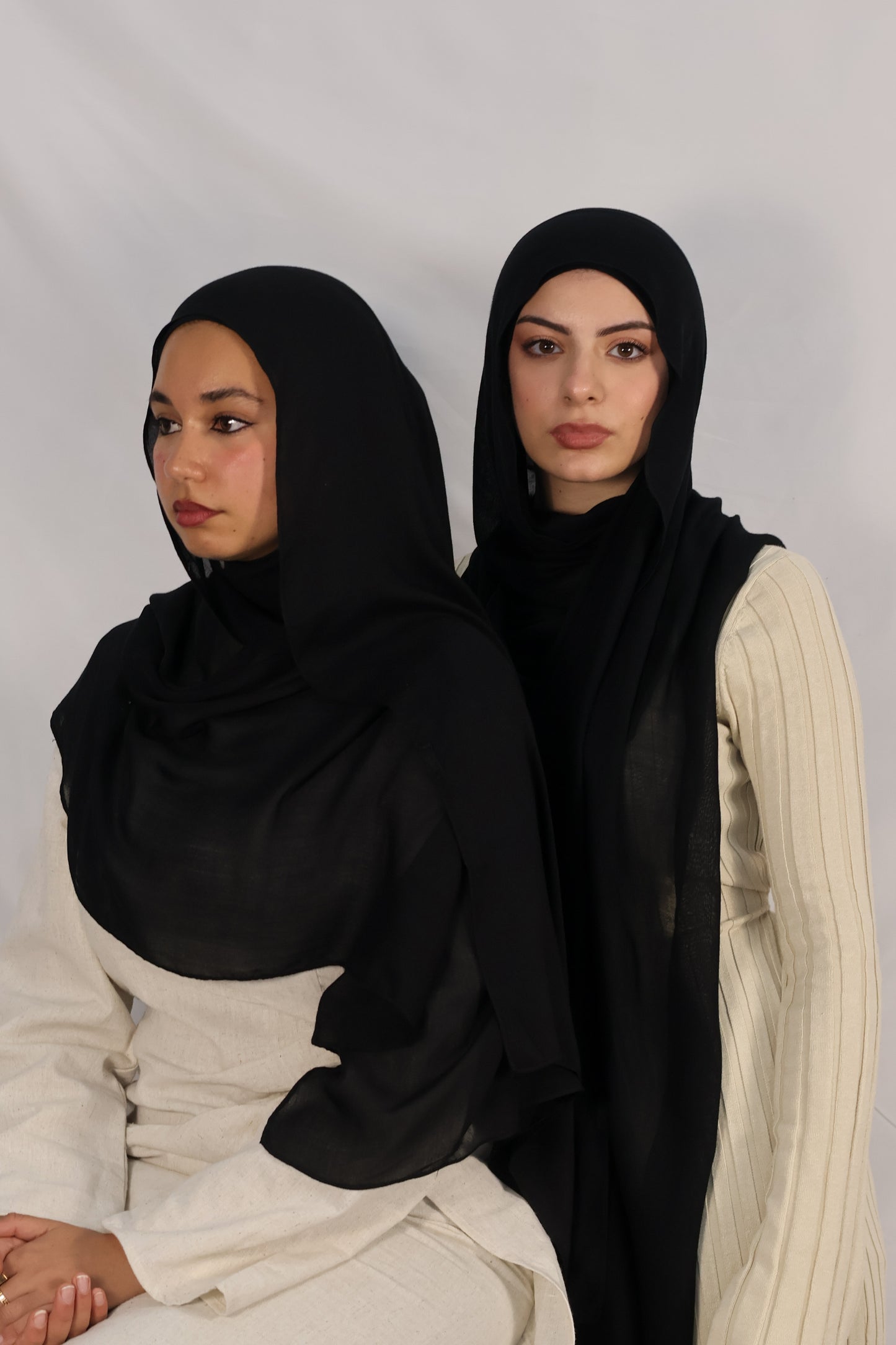Onyx - Modal Hijab Set