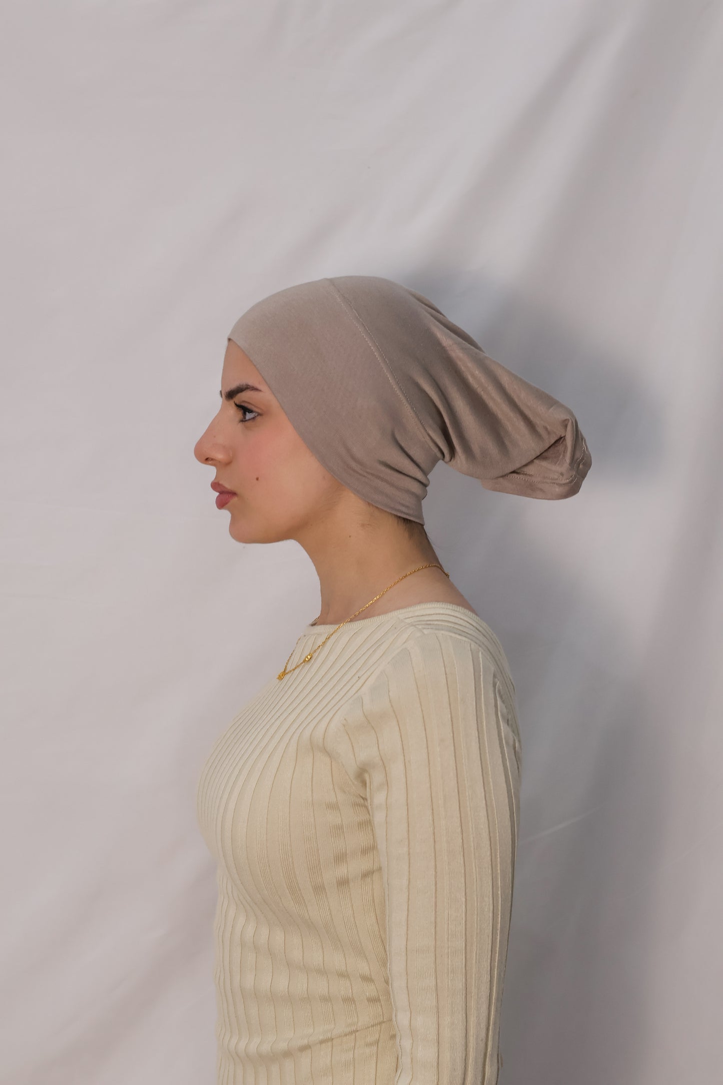 Oatmeal - Modal Hijab Set