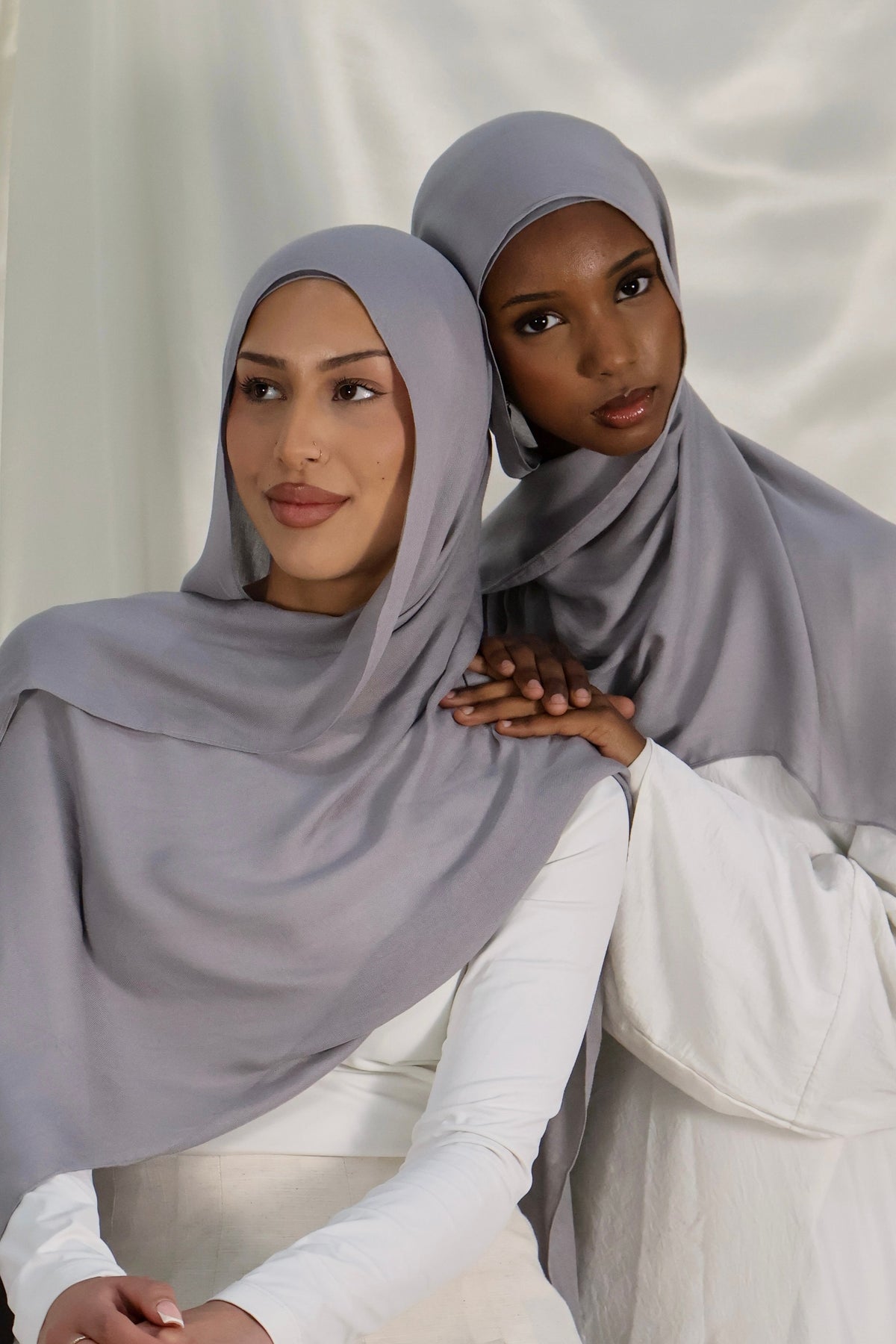 Fog - Modal Hijab Set