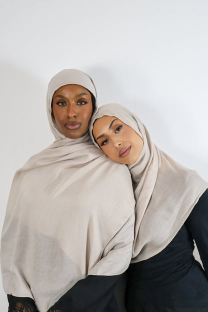 Crema - Modal Hijab Set