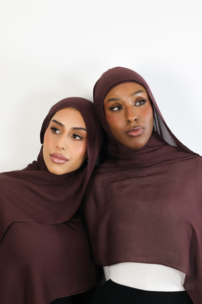 Deep Plum - Modal Hijab