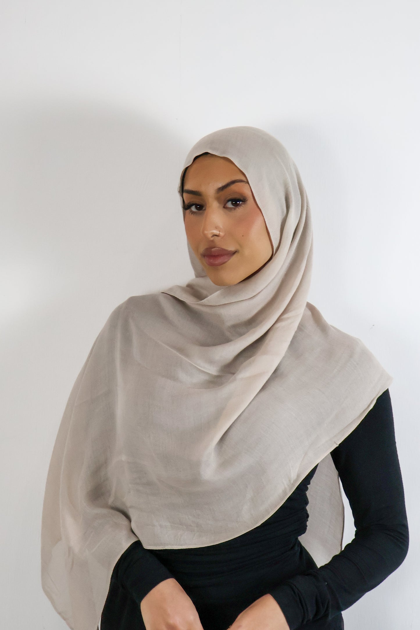 Crema - Modal Hijab Set