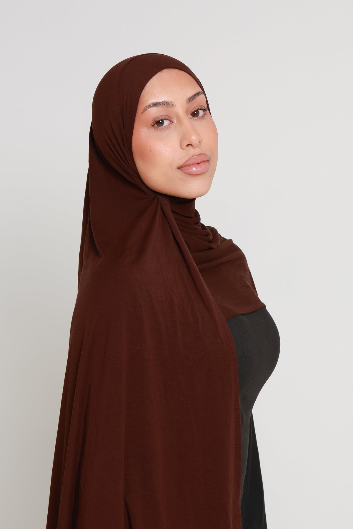Choc Espresso - Bamboo Jersey Hijab
