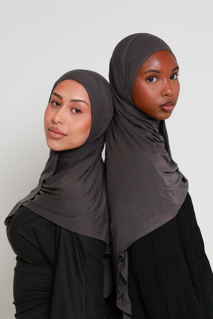 Charocal - Bamboo Jersey Hijab