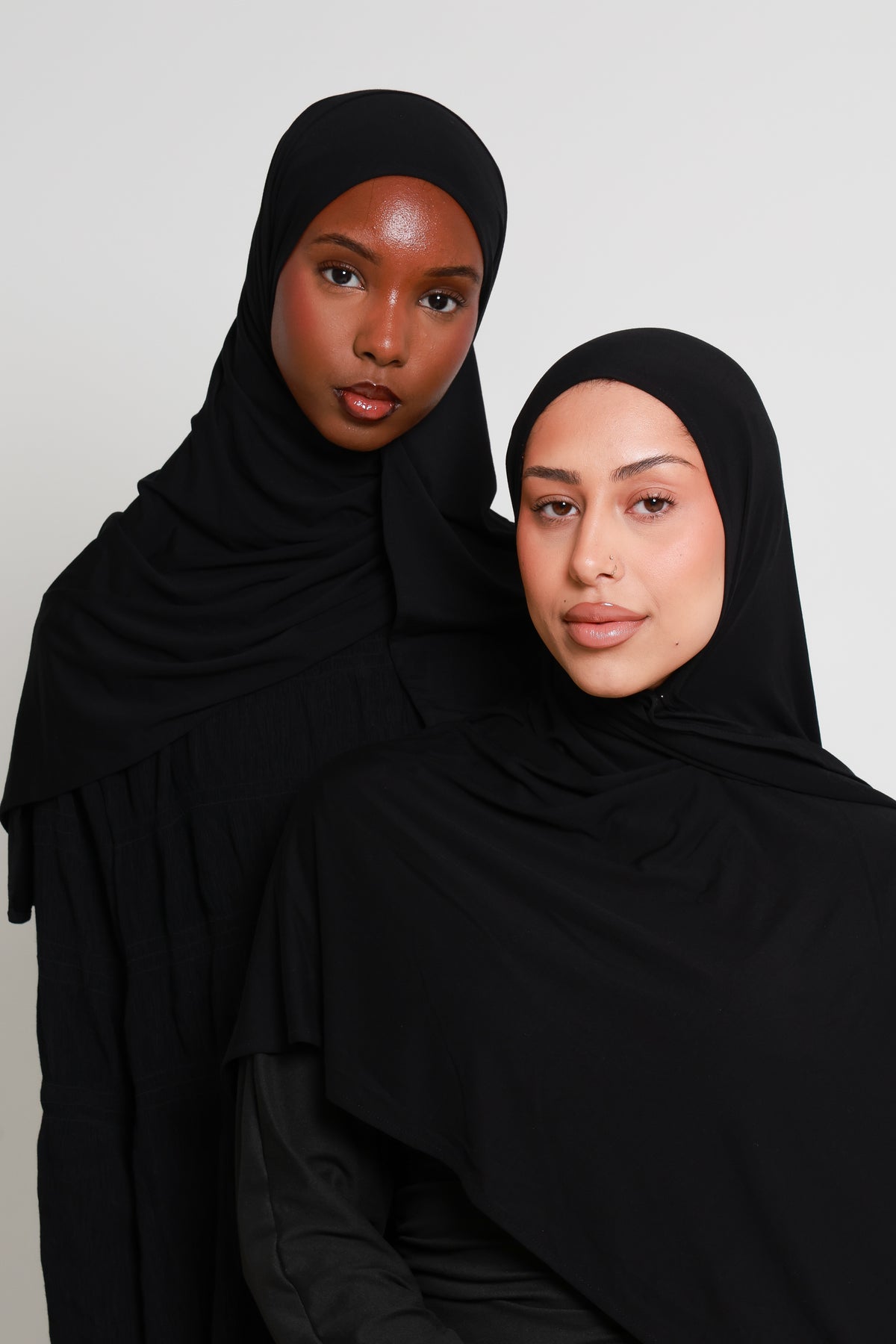 Onyx - Bamboo Jersey Hijab