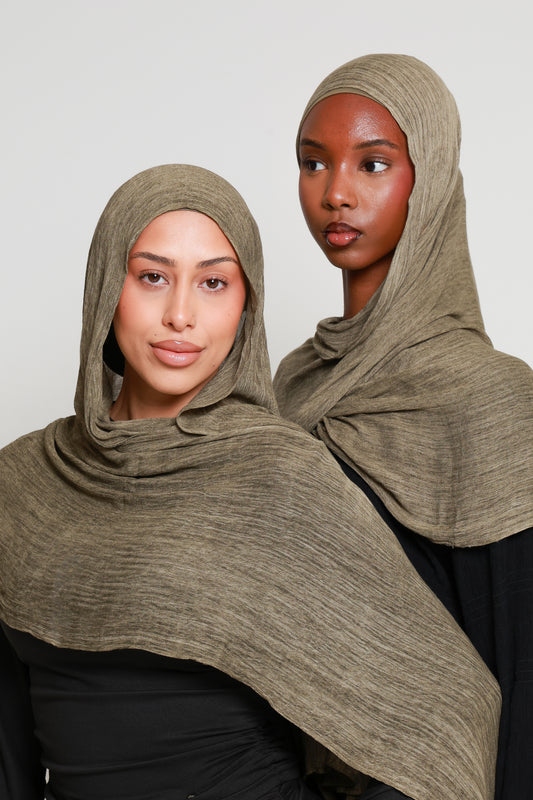 Woody - Crinkle Hijab