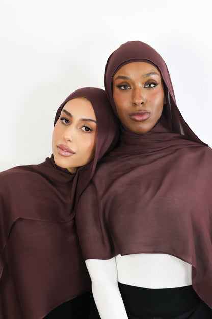 Deep Plum - Modal Hijab