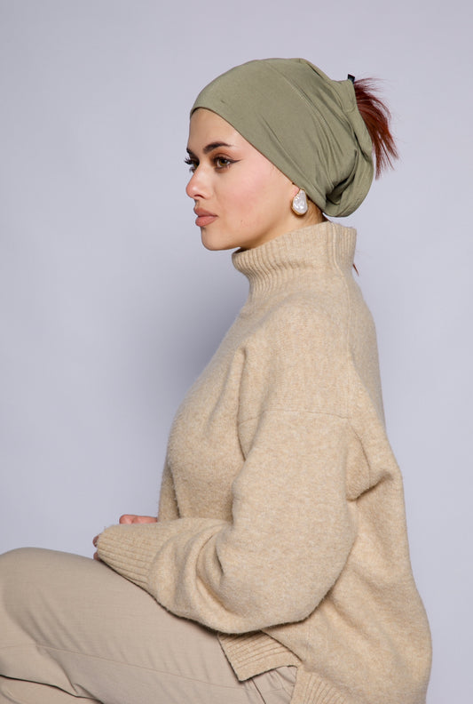 Khaki Bamboo Undercap
