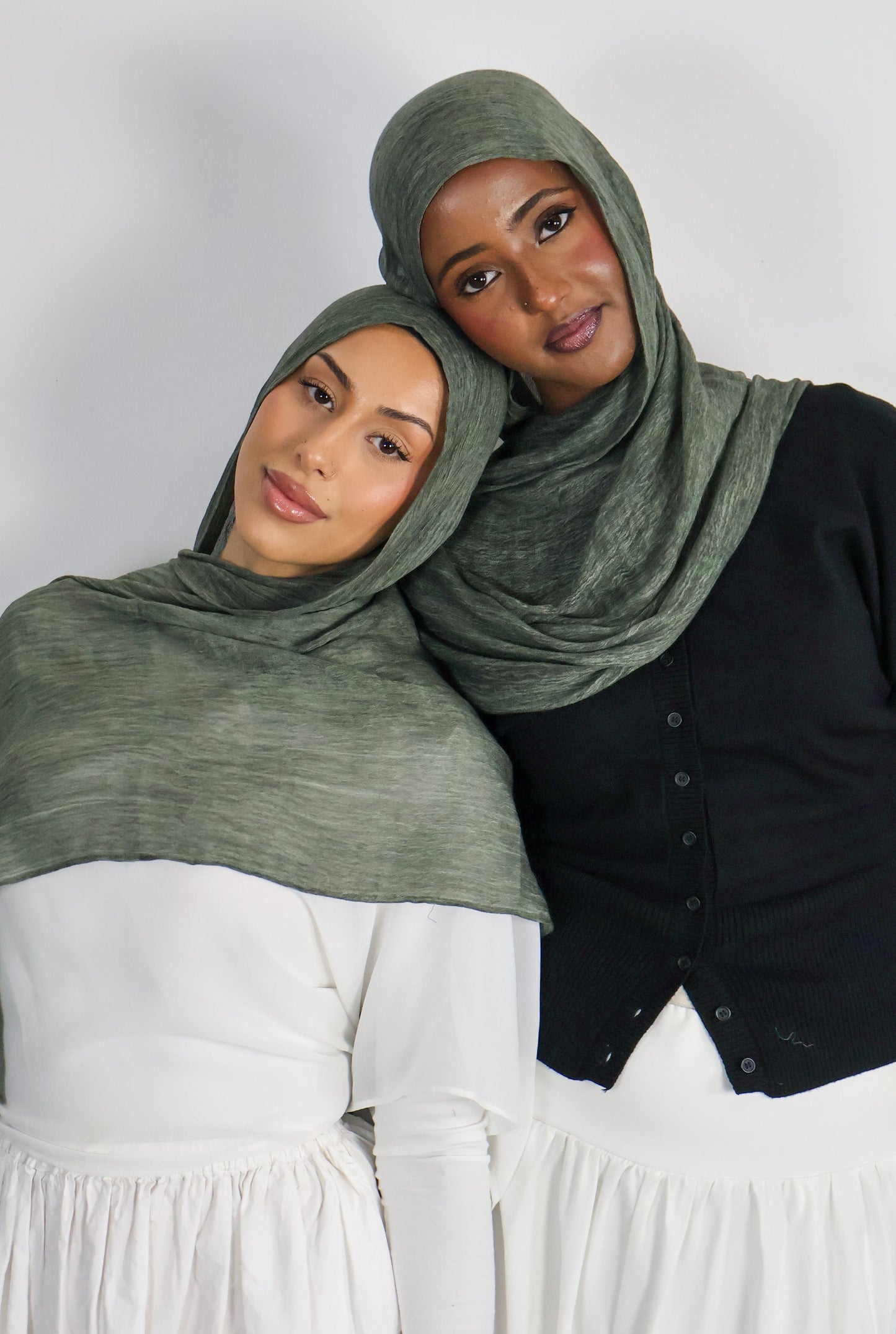 Moss - Crinkle Hijab