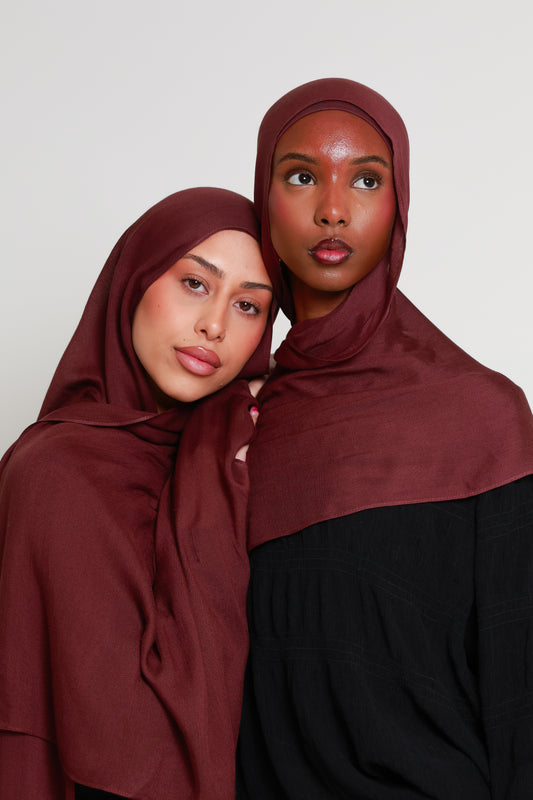 Deep Plum - Modal Hijab
