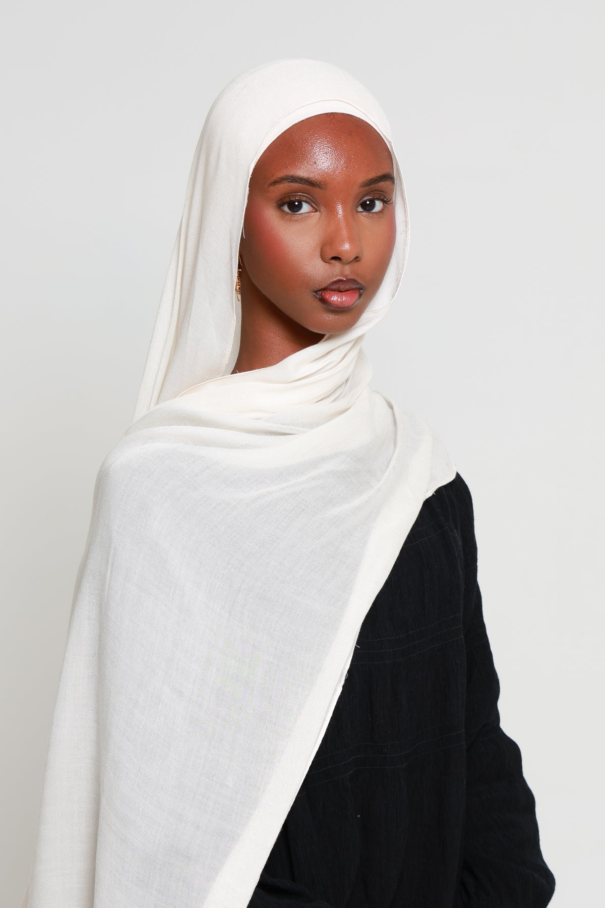 Ivory - Modal Hijab Set