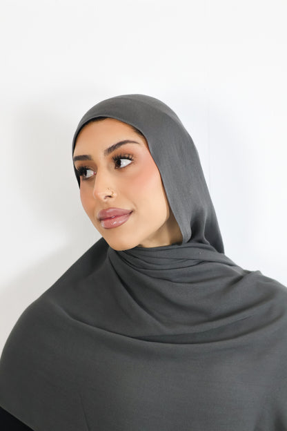 Charcoal - Modal Hijab