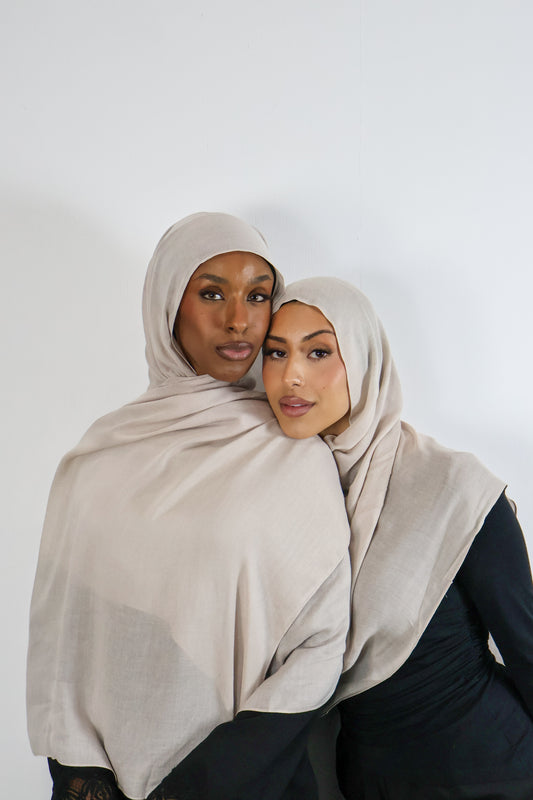 Crema - Modal Hijab Set