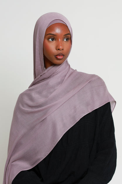 Lilac - Modal Hijab Set