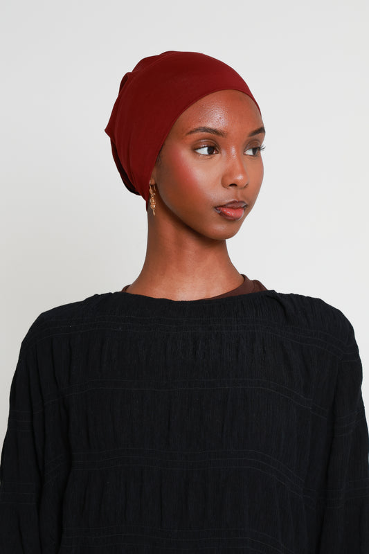 Burgundy - Ice Cotton Undercap
