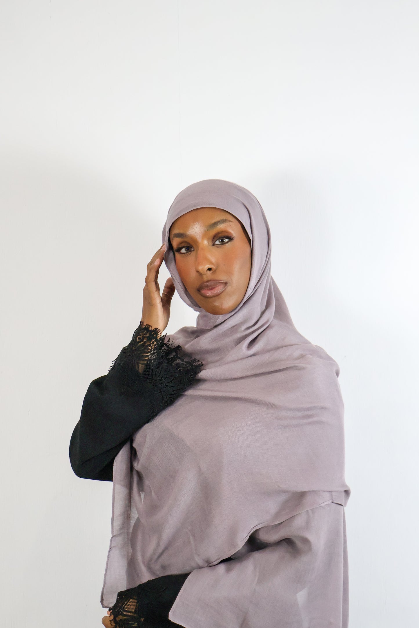 Lilac - Modal Hijab Set
