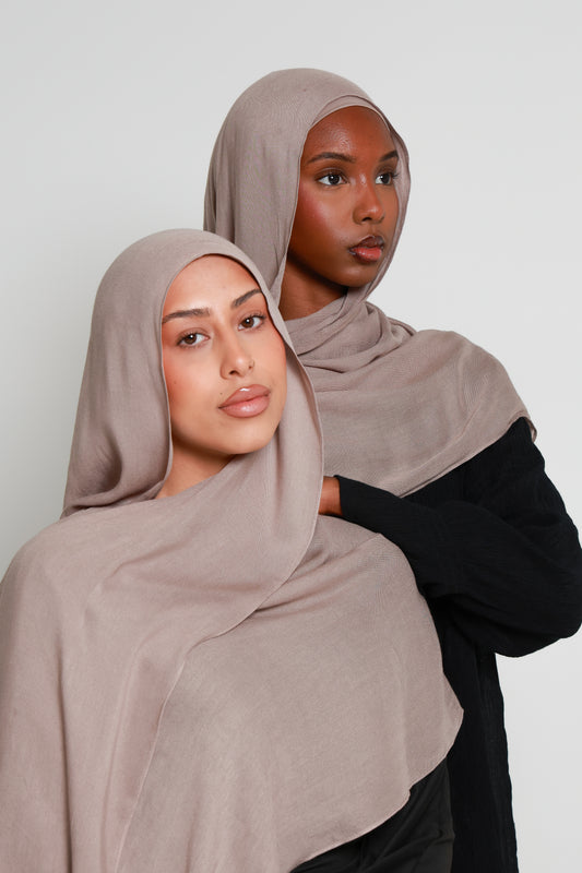Taupe - Modal Hijab