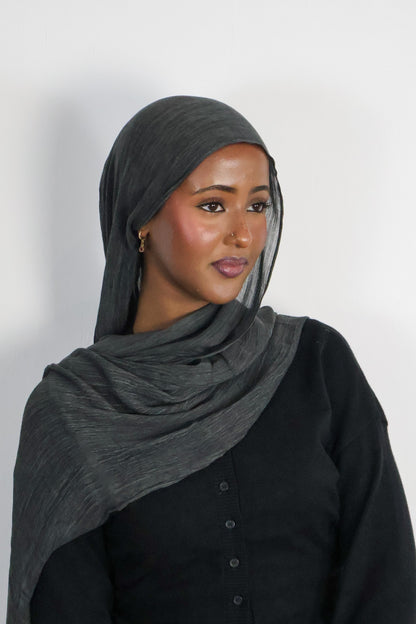 Onyx Lite - Crinkle Hijab