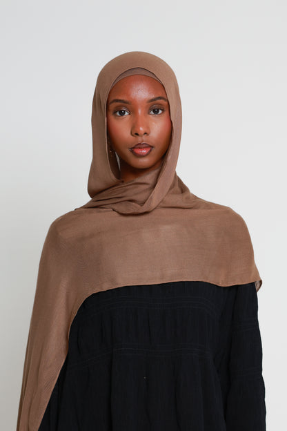 Mocha - Modal Hijab Set
