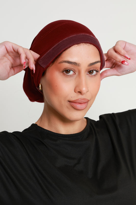 Burgundy - Velvet Grip Undercap
