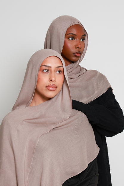 Taupe - Modal Hijab