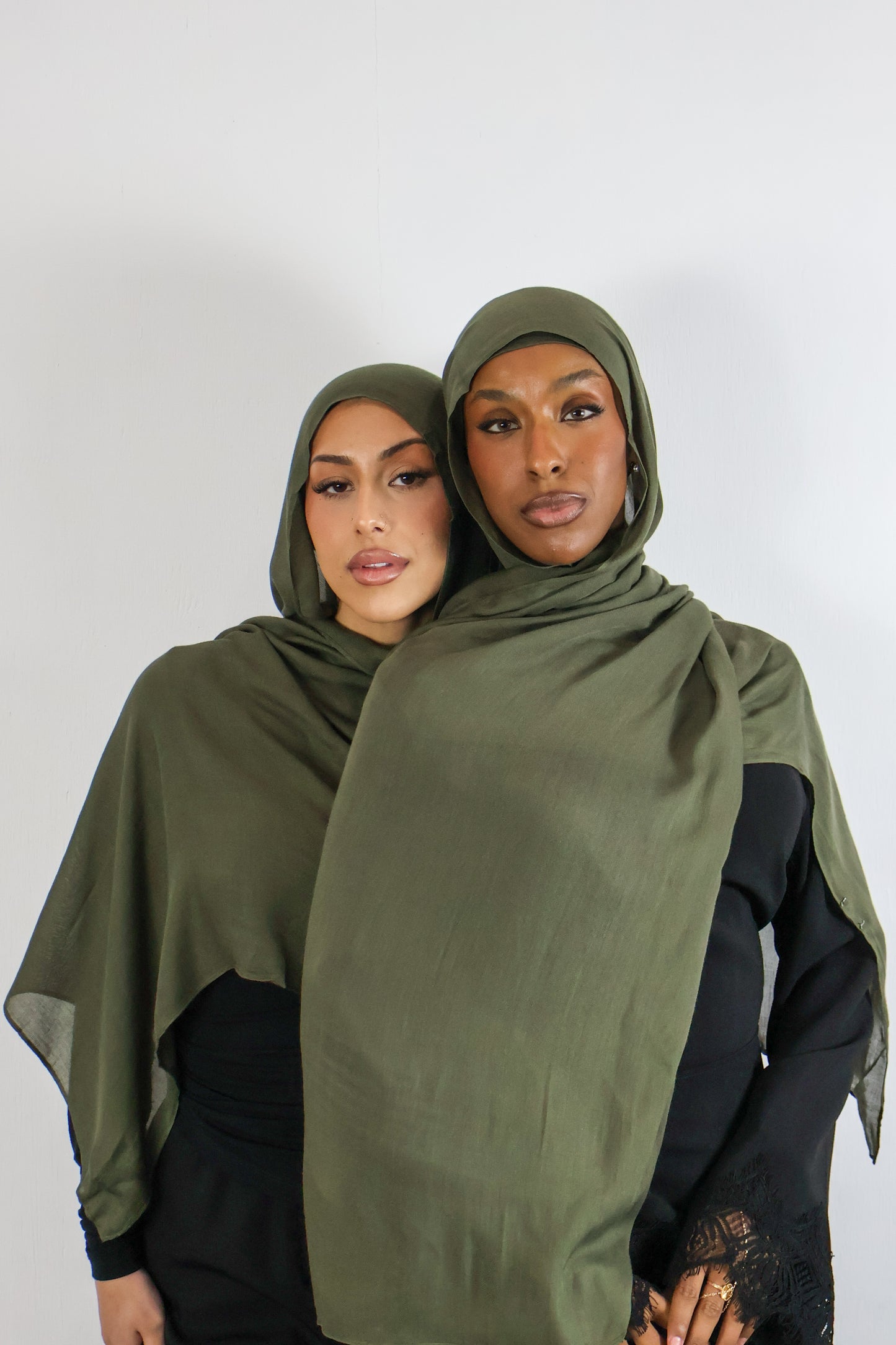 Army - Modal Hijab Set