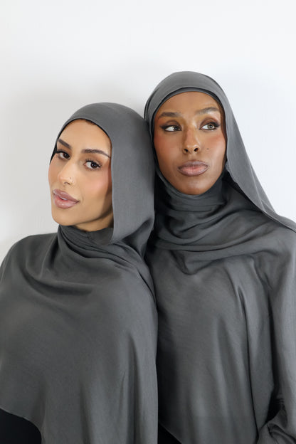 Charcoal - Modal Hijab