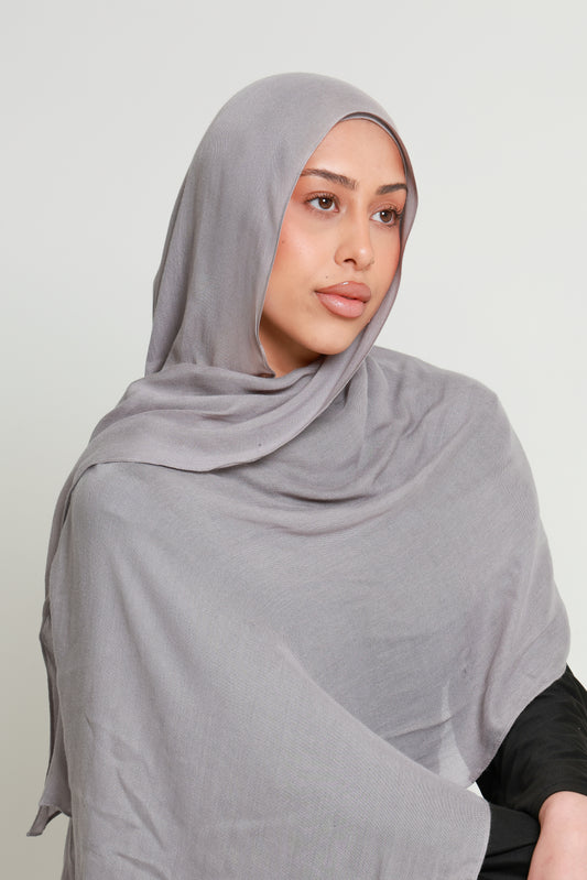 Fog - Modal Hijab Set