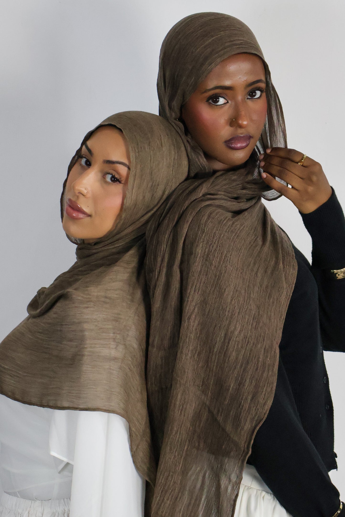 Espresso - Crinkle Hijab