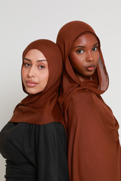 Walnut - Modal Hijab Set
