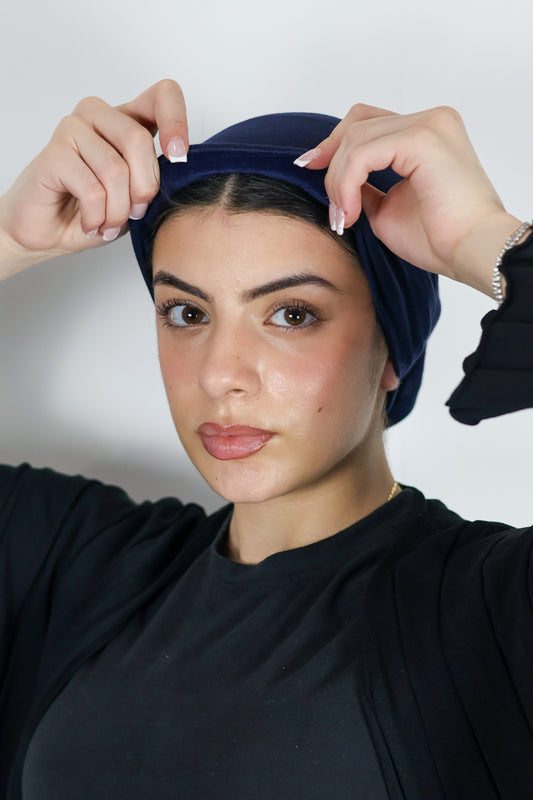 Navy Blue - Velvet Grip Undercap