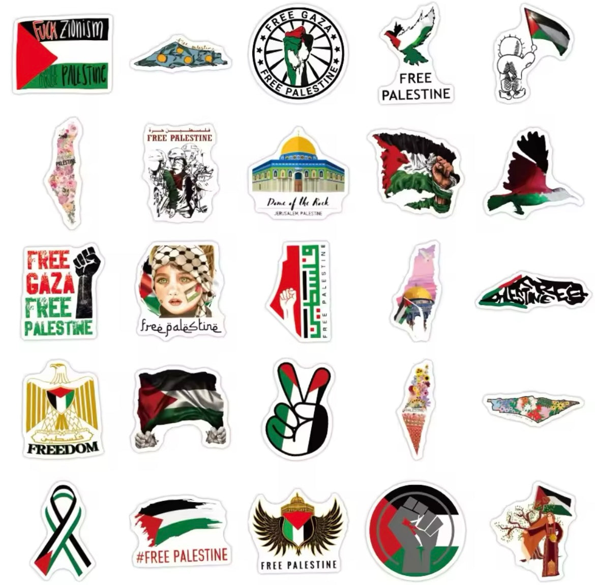 Palestine Stickers