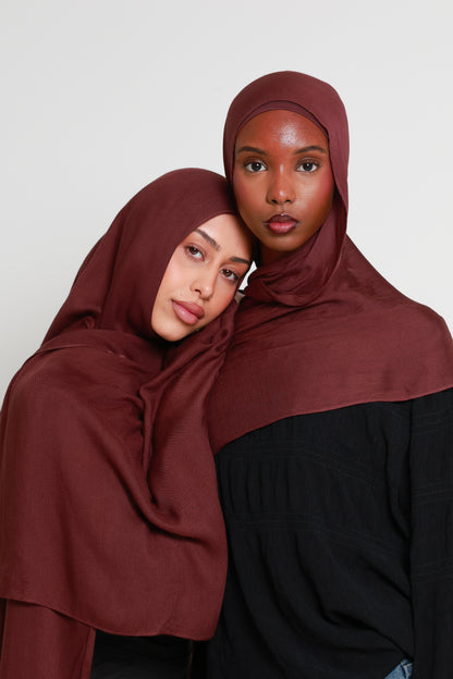 Deep Plum - Modal Hijab