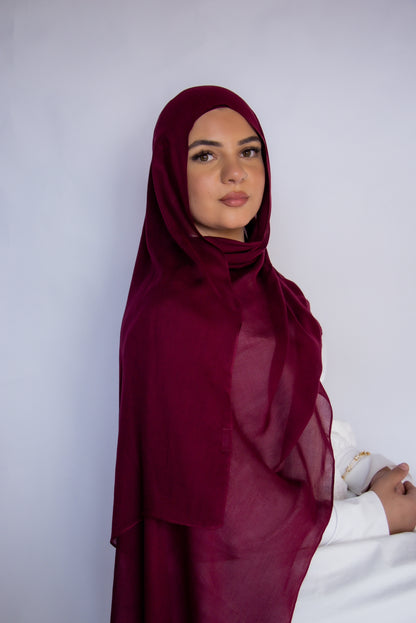Cherry - Modal Hijab Set