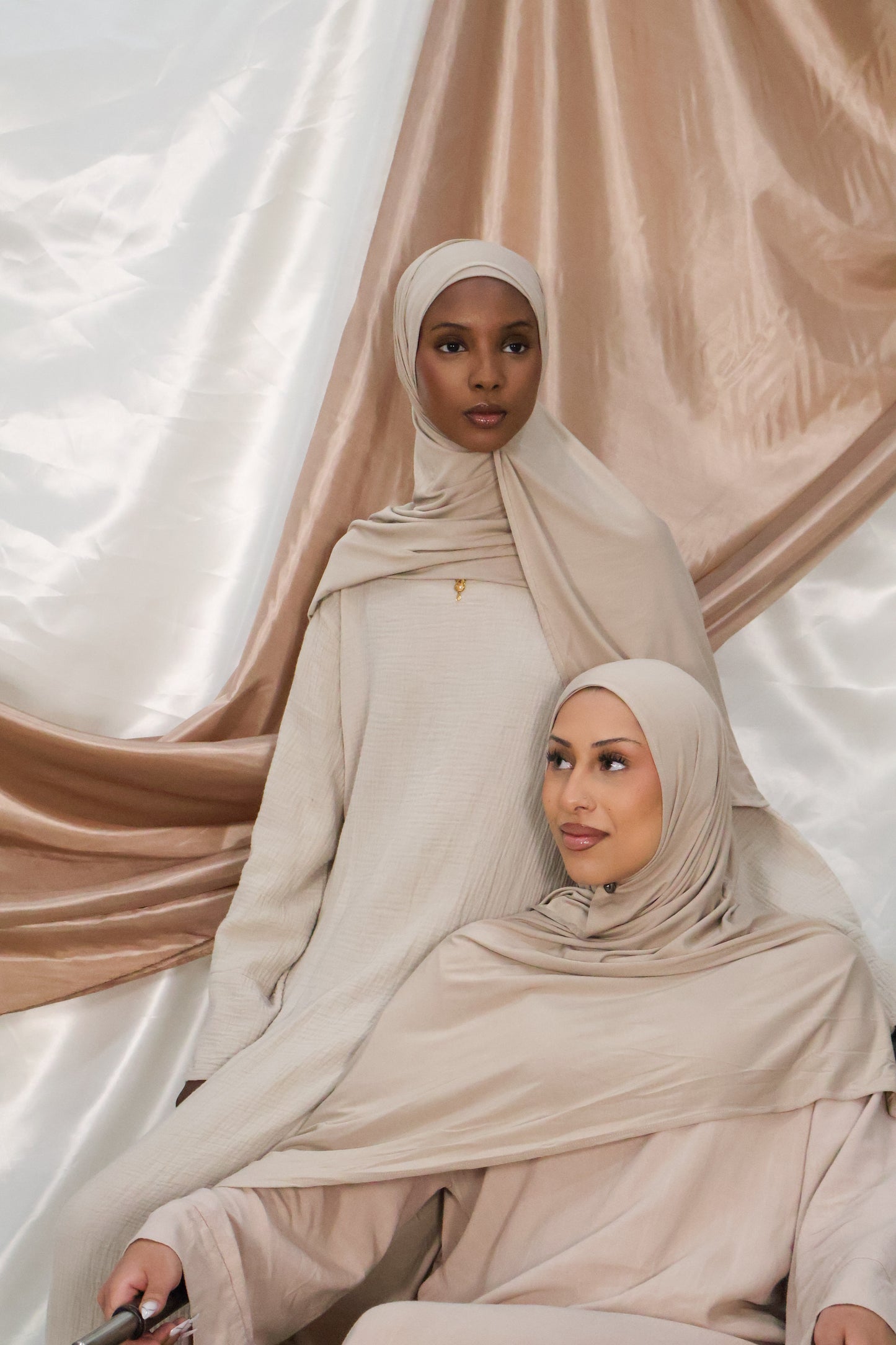 Beige - Bamboo Jersey Hijab