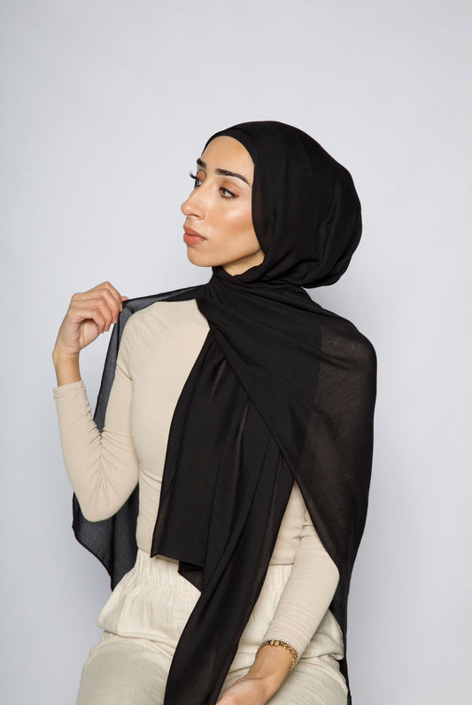 Onyx - Modal Hijab Set