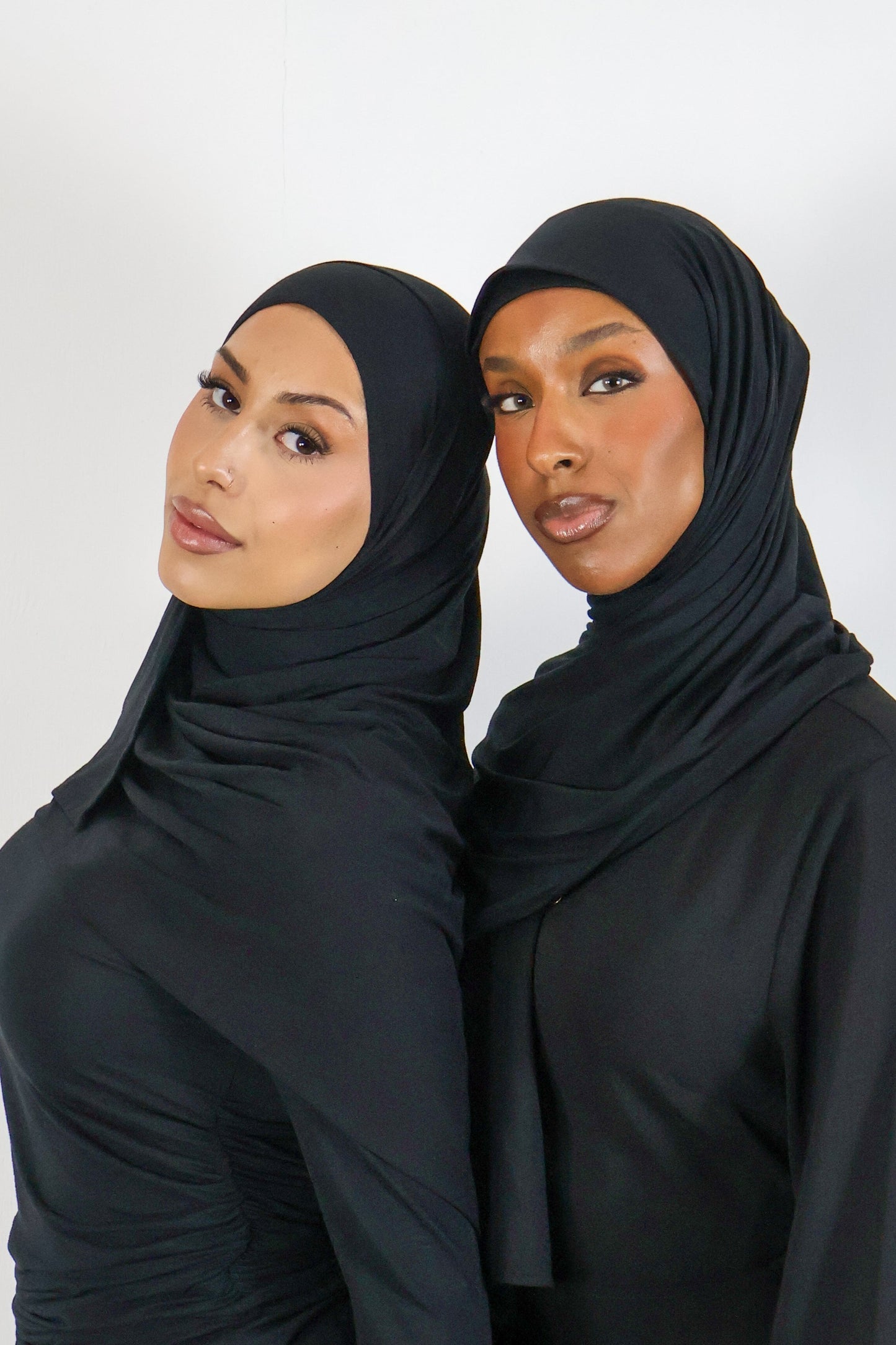 Onyx - Bamboo Jersey Hijab