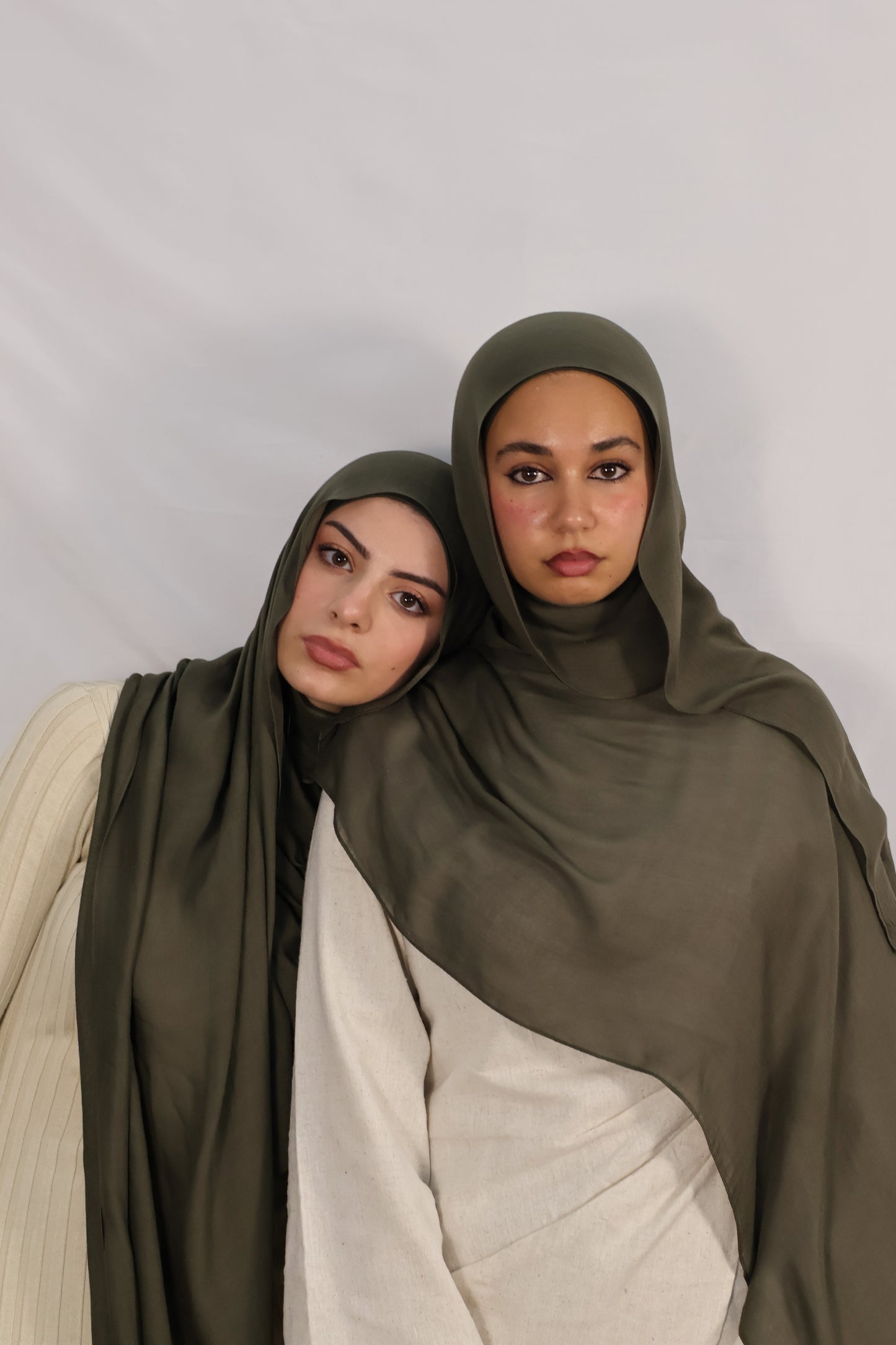 Army - Modal Hijab Set