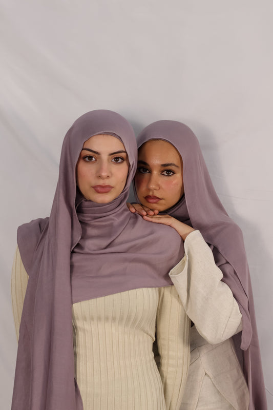 Lilac - Modal Hijab Set