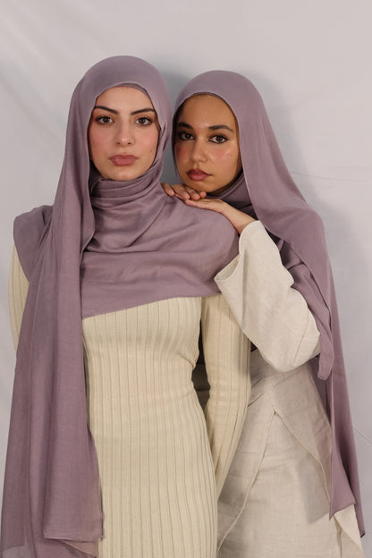 Lilac - Modal Hijab Set