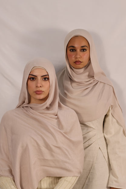 Crema - Modal Hijab Set