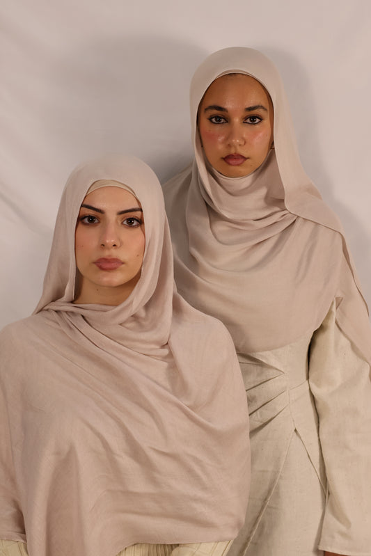 Crema - Modal Hijab Set