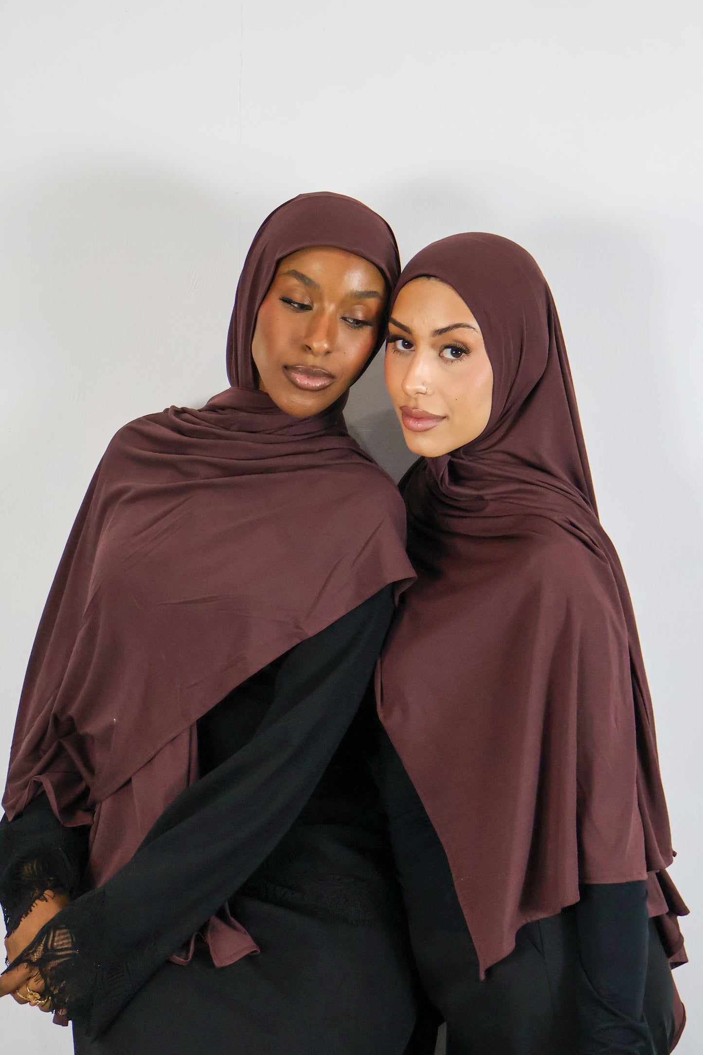 Deep Plum - Bamboo Jersey Hijab
