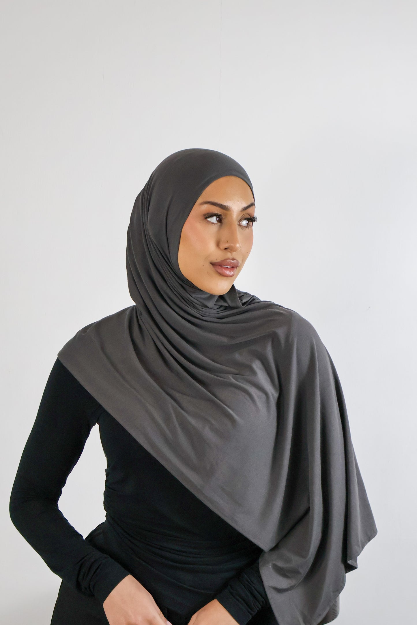 Charocal - Bamboo Jersey Hijab