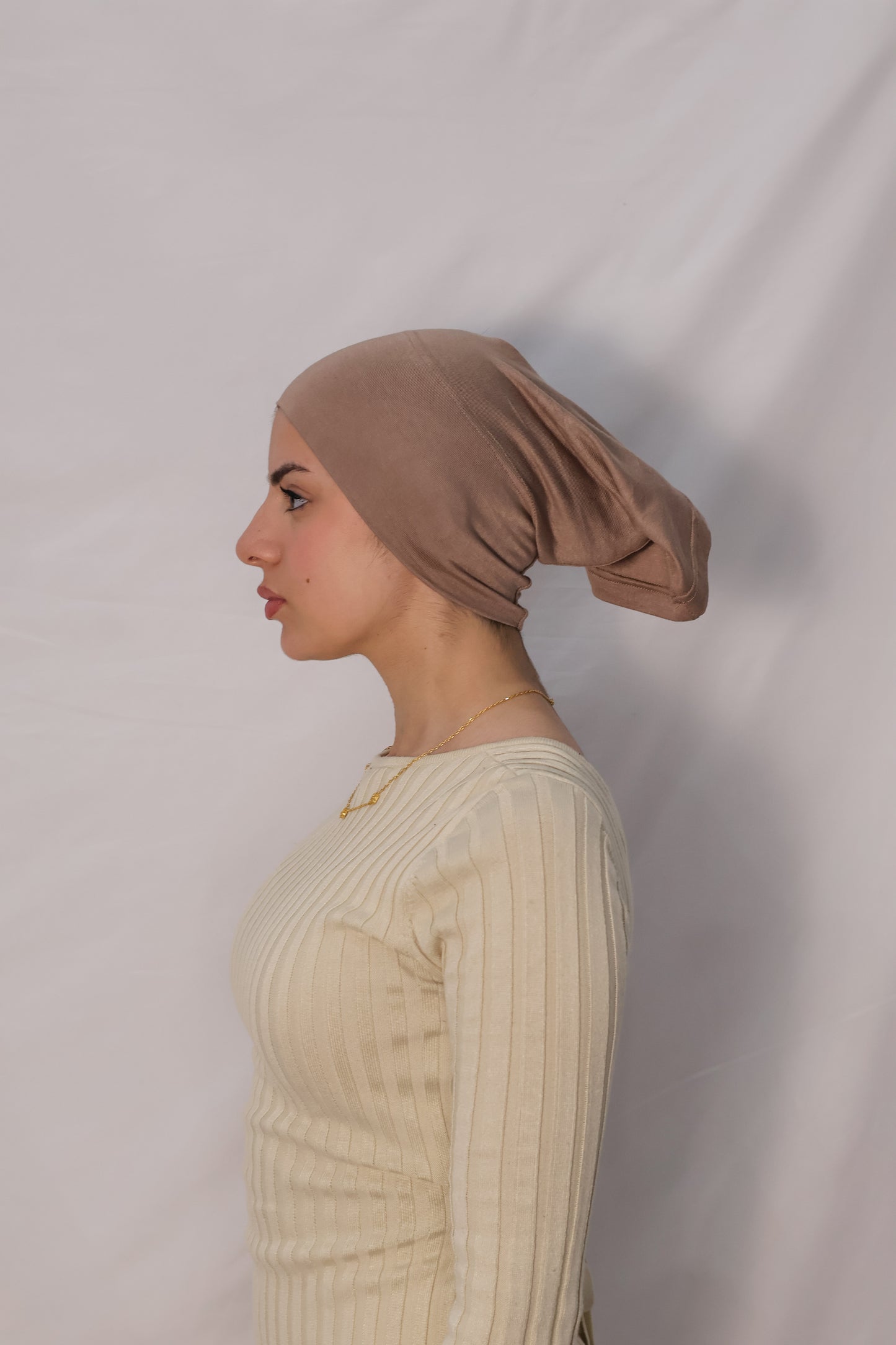 Chestnut - Modal Hijab Set