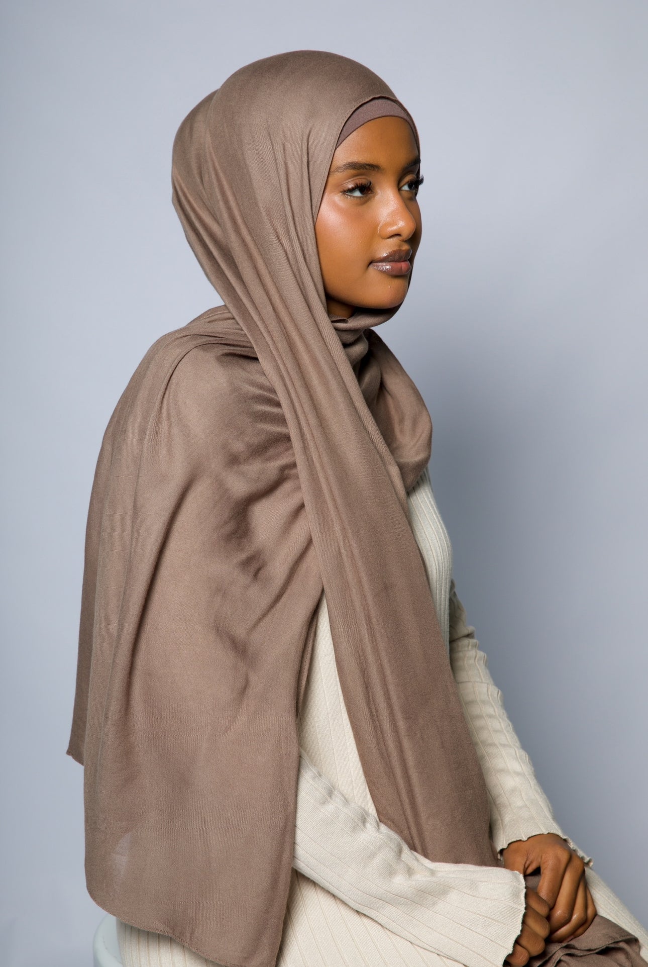 Mocha - Modal Hijab Set
