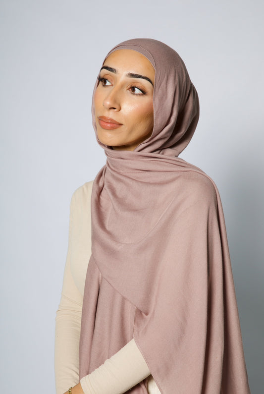 Mauve - Modal Hijab Set