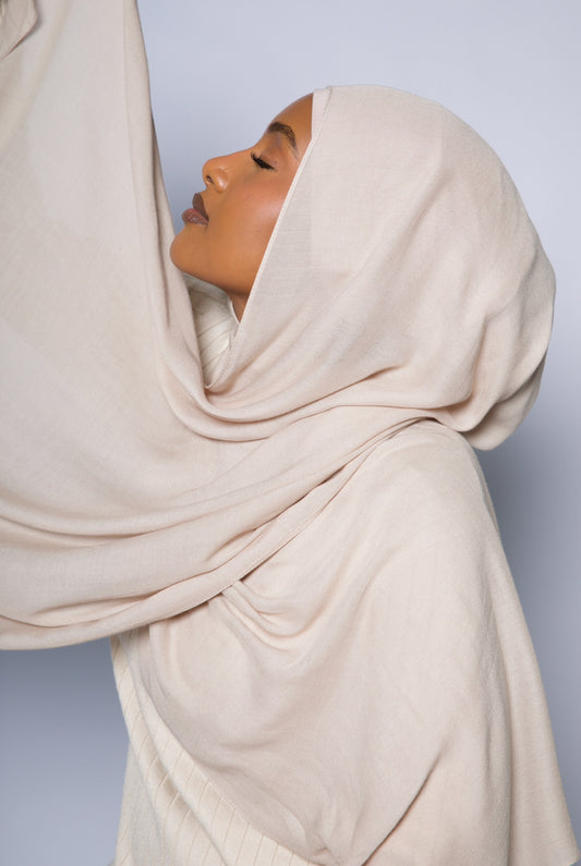 Crema - Modal Hijab Set